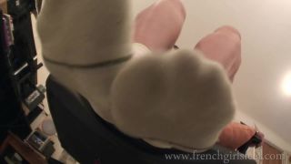 free adult clip 49 FRENCH GIRLS FEET - POV Foot Worship on lesbian girls shaving fetish-3