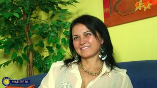 2025-45 year old German MILF that orgasms during our interview with her - Her-1
