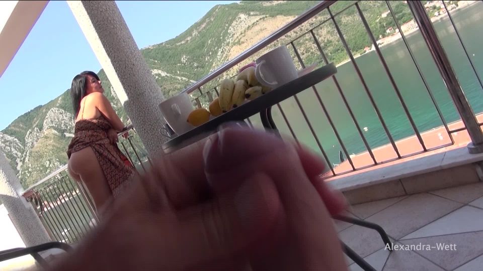 adult xxx video 8 PUBLIC ASS FUCKED ON THE HOTEL TERRACE, femdom otk spanking on femdom porn 