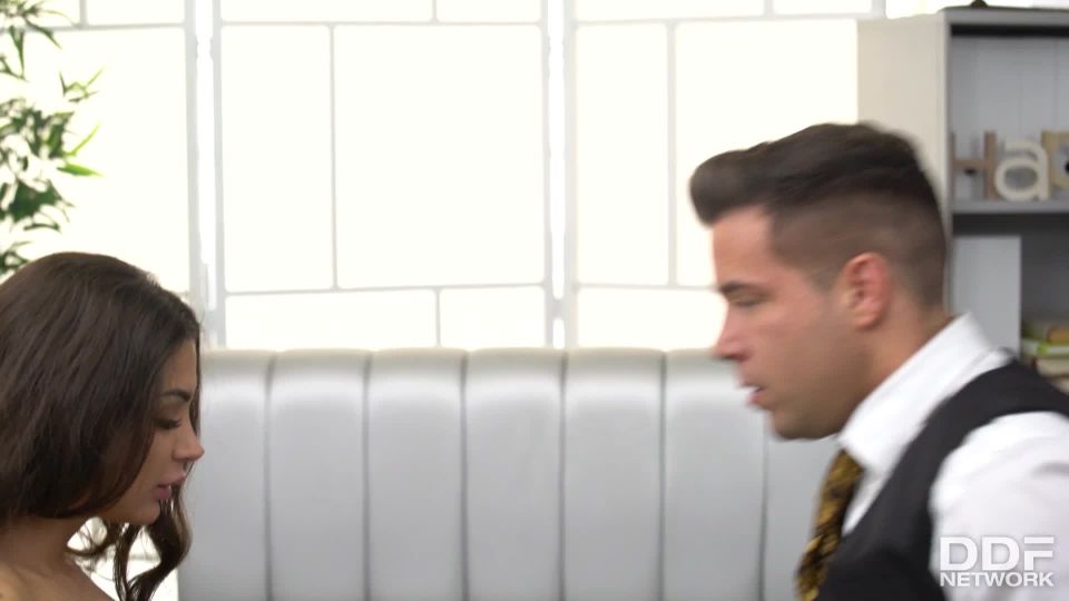 Susy Gala - Sultry Spanish Chica Gets A Position On Her Boss Staff - Boobs