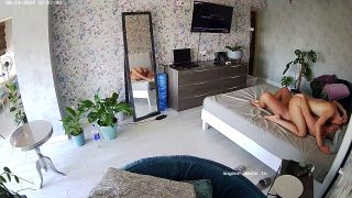 Voyeur - House - Clara And Stas Passionate Blowjob Sex In Bedroom 2024-08-14 Cam 2 720P - Amateur-6