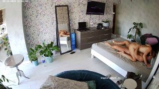 Voyeur - House - Clara And Stas Passionate Blowjob Sex In Bedroom 2024-08-14 Cam 2 720P - Amateur-7