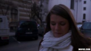 Mona Lee - Pickup Beauty Brunette Girl And Fuck Her Before Work.-2