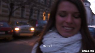 Mona Lee - Pickup Beauty Brunette Girl And Fuck Her Before Work.-3