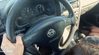 Paul Kovacs,Sandy Switch - Pretty hitchhiker seduces driver and gives blowjob at 93 mph-0