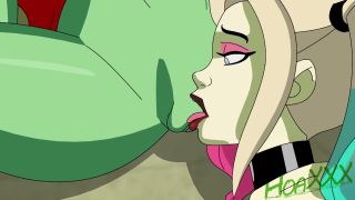 HoaXxx - Poison Ivy and Harley Quinn under the mistletoe-3