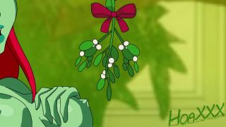 HoaXxx - Poison Ivy and Harley Quinn under the mistletoe-5