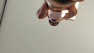 PinkyMadame - Sexy Latina hairy pussy, big ass massages herself on vibrator-1