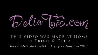 clip 43 Delia DeLions - Unmasked in Strappy Pink,  on solo female -6