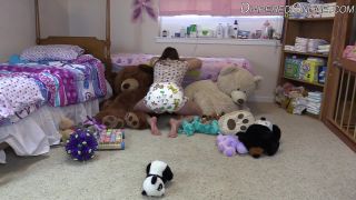 DiaperedonlineAlisha Alisha Playing on Floor-0