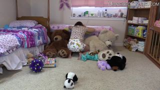 DiaperedonlineAlisha Alisha Playing on Floor-6