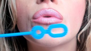 [K2S.CLUB] Petite Mercy - Frosty Pink Lips Blowing Bubbles - FullHD 1080P-4