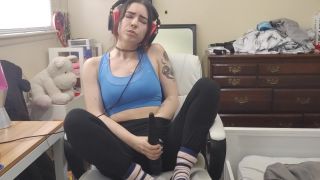 clip 38 LilRedVelvet – Cumming To Music Wearing Headphones | dirty talk | pov cathy heaven femdom-7