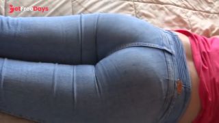 [GetFreeDays.com] They film my ass with my jeans on, they pull them down and I get big cumshots on my ass Sex Clip June 2023-5