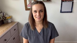 Nina Crowne - Angry Nurse Gloved Handjob.-5