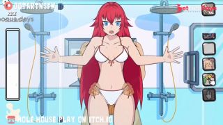 [GetFreeDays.com] Rias Gremory Fucked In The Shower Against The Glass - Hole House Game Adult Video November 2022-3