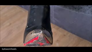 online porn clip 23 ear fetish porn femdom porn | Kats Worn Heels – Kats Loubouboutin Ankle Boots Worship | masturbation instructions-3