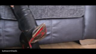 online porn clip 23 ear fetish porn femdom porn | Kats Worn Heels – Kats Loubouboutin Ankle Boots Worship | masturbation instructions-8