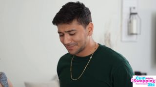 7145 Horny Hotties Leana Lovings & Hailey Rose Beg Stepbro to...-1