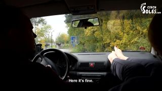 Czech SolesHer BIG Smelly Feet In Car Are A Turn On (Foot Smelling, Big Feet, Foot Worship, Teen Feet, Soles) - 1080p-6