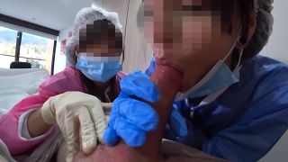 [K2S.CLUB] Public Crazy Place - TWO NURSES decided to try out my NEW DICK in practice - FullHD 1080P-4