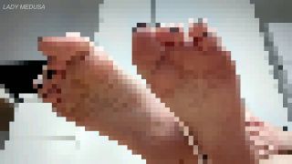 adult clip 27 Ladymedusa – Pixel Feet Joi With Sock Removal For Losers Ripoff Foot Humiliation, licking fetish on fetish porn -9