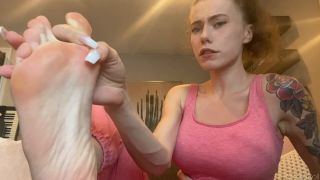 Miss Ivy Doll - Foot Fetish JOI - Dirty feet-5