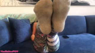 College Brat Sock Tease For Old Pervs-1