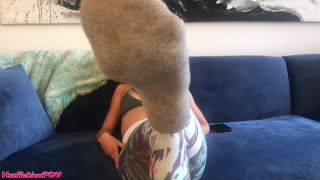 College Brat Sock Tease For Old Pervs-2