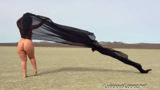 Luscious Lopez[1287957] #bigass #outdoors #windy #longhair #lusciouslopez #naked #nude #sheer [2018-04-03]-1