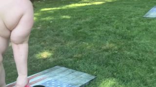 ErikaSwingz - Strip CornHole When Strangers Show U - Public nudity-5