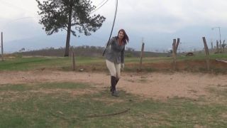 Femdom Porn Latin Beauties In High Heels – The Long Circus Whip POV – Goddess Joanna-4