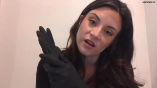 KallMeKrystal KallMeKrystal - Femdom Nurse in Black Latex Gloves-6