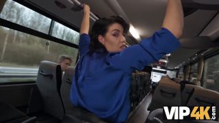 Charlie Dean - VIP4K. Pretty big titted lady is fucking in the bus-7