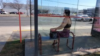 online adult video 22 Liliane Hart – Bus stop dildo fuck on femdom porn nikki next femdom-1