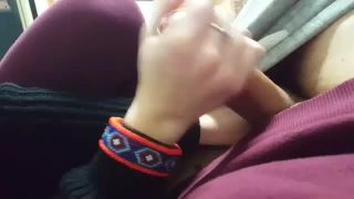 Porn tube Husband Was Horny, But I’m On Period! A Handjob Should Do The Trick!-2