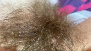 Pt 1 cuteblonde666 - Close Up On My Hairy Pussy Big Bush 4K-9