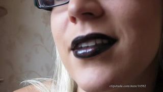 Daria – Black Lips Masturbation Instruction - daria - masturbation porn curvy femdom-7