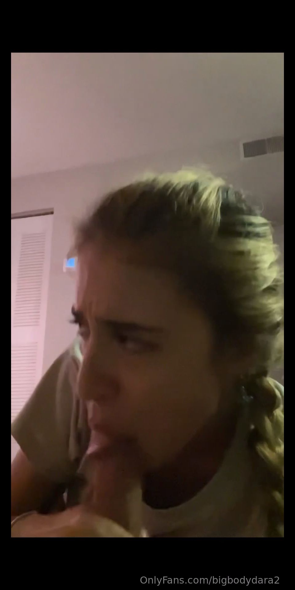 Hadara Aiello (bigbodydara2) Blowjob And Swallowing Cum PPV Onlyfans (Blowjob porn)
