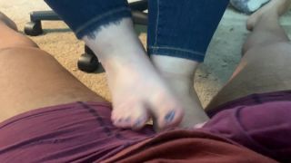 free adult clip 12 Ballbustingbitch - Ballbusting Footjob - Vid Request  | bbw feet | fetish porn bbw getsonolly slammed in the woods-4