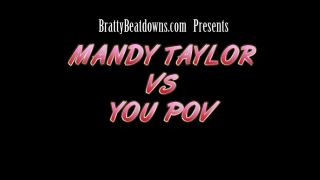 Mandy Taylor - Beats You Up POV Foot!-0