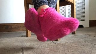 Toes – Sweetsoles – Stinky Fluffy Sock Removal and Dangle - self foot worship - femdom porn princess cindi femdom-1