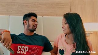 Fucking his hot desi bhabhi at desibang indian in hindi porn.-1