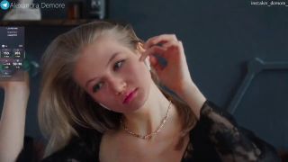 Solo Sensations: Alexandra's Webcam Erotica Tease Live!-7