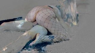 Alina Rose TEEN STEP SISTER FISHNET BIG ASS BLOWJOB AND COWGIRL - CUM MOUTH-7