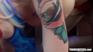 Big Tits Blonde Leya Falcon Uses Strap on with Sexy Ts Autumn Rain-3