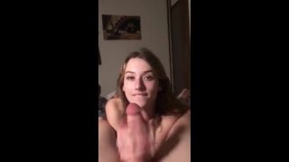 adult video clip 48  18 Year old BABE gives Sloppy Handjob Gets Facial Britni kitten 480p, teen on teen-1