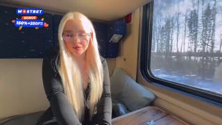 Blondessa - Pickup Hot Blonde Girl And Fuck On The Train Full HD-1