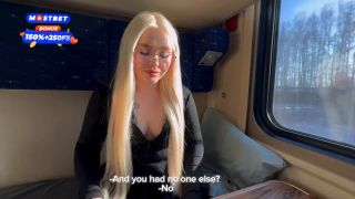 Blondessa - Pickup Hot Blonde Girl And Fuck On The Train Full HD-2