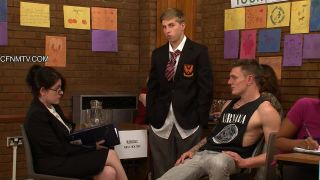 Watch or Download – Cfnm TV – St Dunstans Parents Evening Part 1 - 12 – male, clothed female nude – Release - Wanking-2